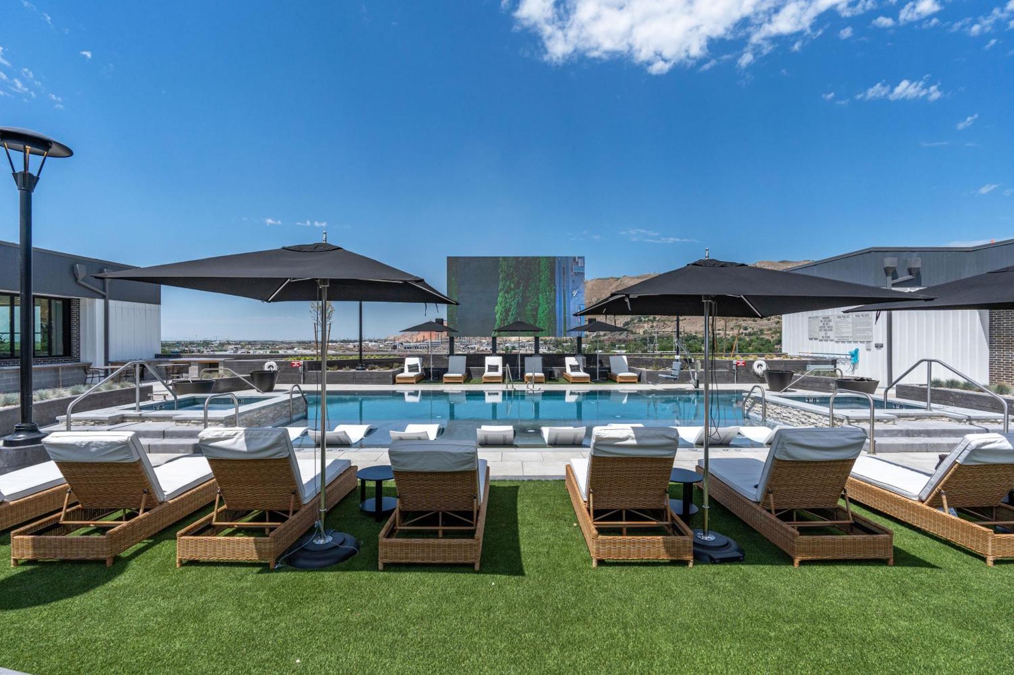 شقة Outstanding Amenities-New Complex- Downtown Luxury سالت ليك سيتي المظهر الخارجي الصورة